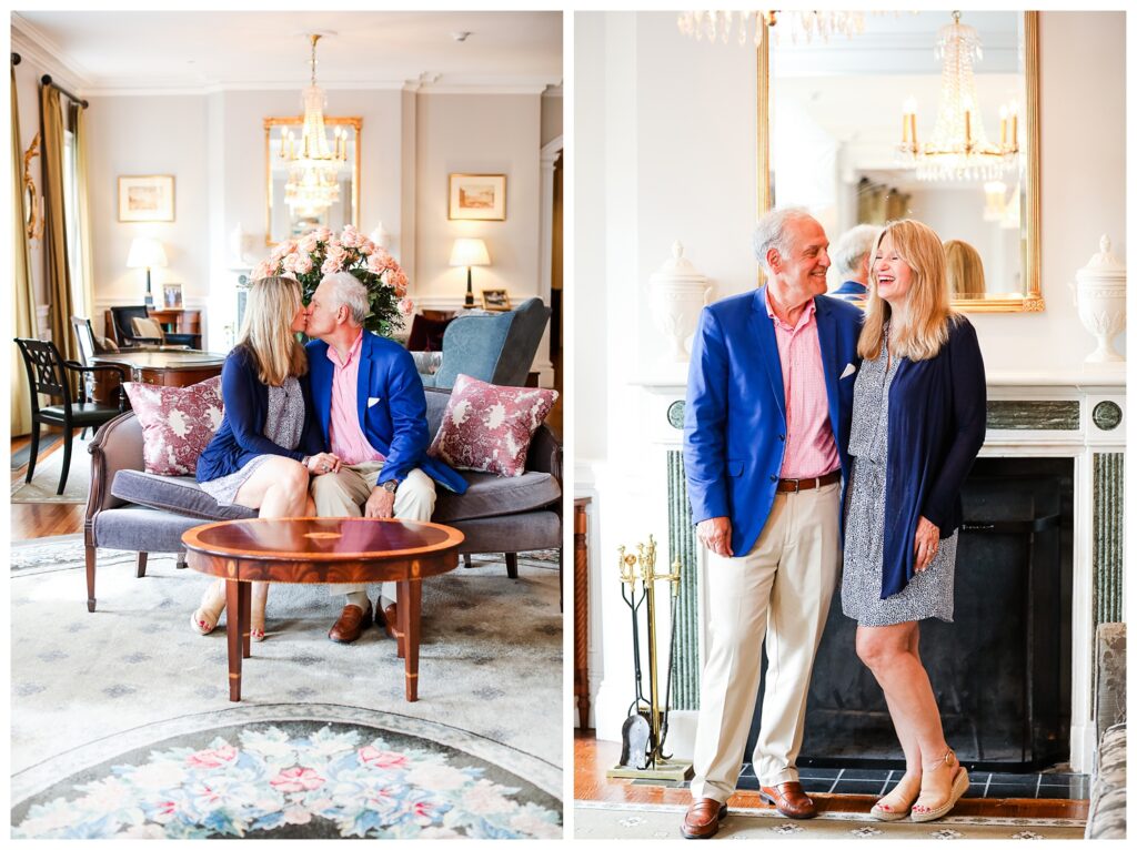 Larry and Penny | Williamsburg Inn Senior Session