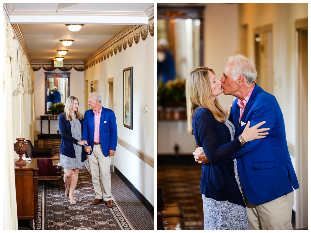 Larry and Penny | Williamsburg Inn Senior Session