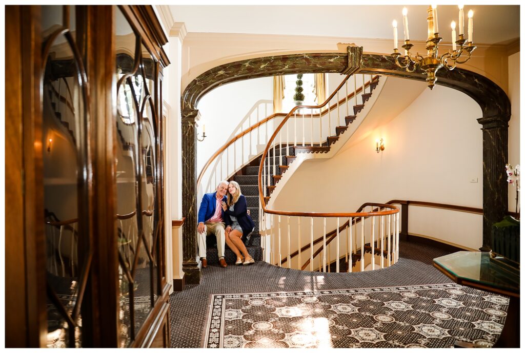 Larry and Penny | Williamsburg Inn Senior Session