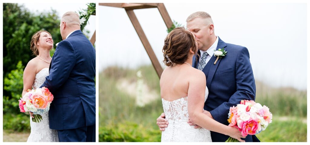 Christina & Matt | East Beach Bay Front Club Wedding