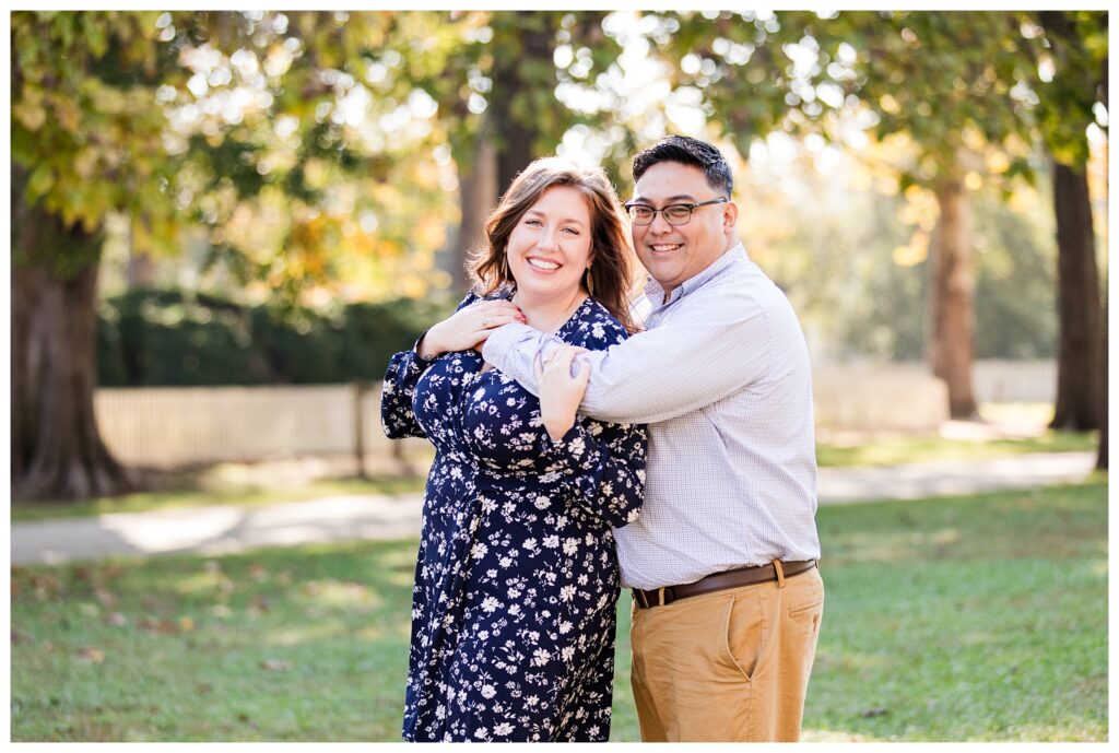 Laurie & Miguel | Colonial Williamsburg Engagement Session