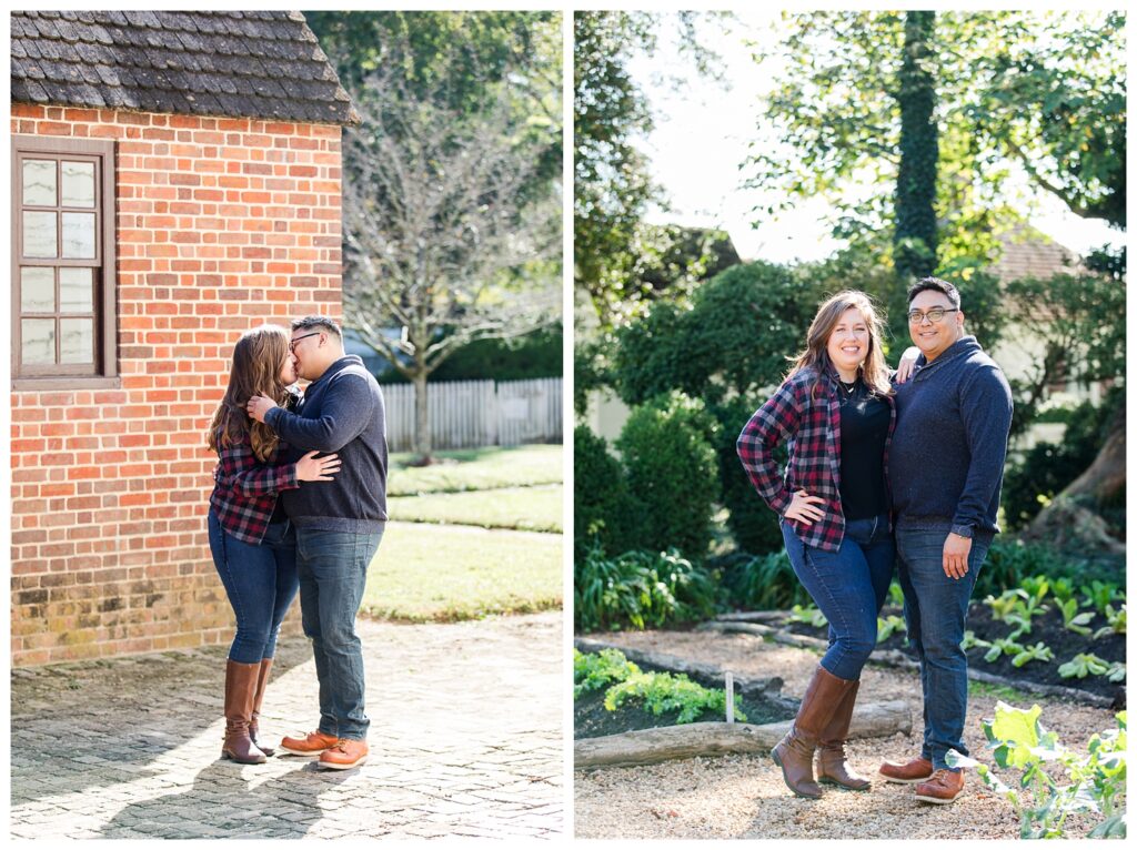 Laurie & Miguel | Colonial Williamsburg Engagement Session