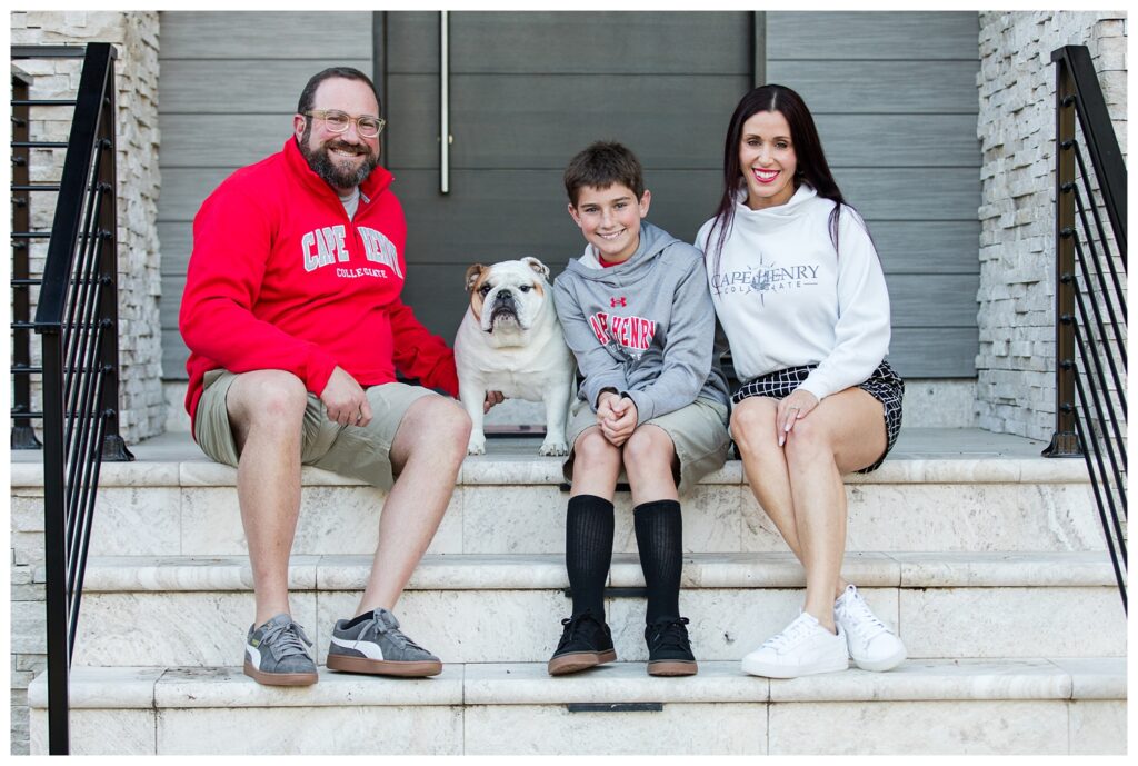 Mandy, Jeff, Jack and Rosa | Virginia Beach Family Portraits