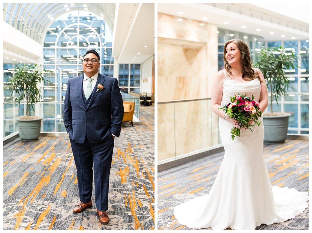 Laurie & Miguel are Married | Omni Hotel Richmond Virginia Wedding