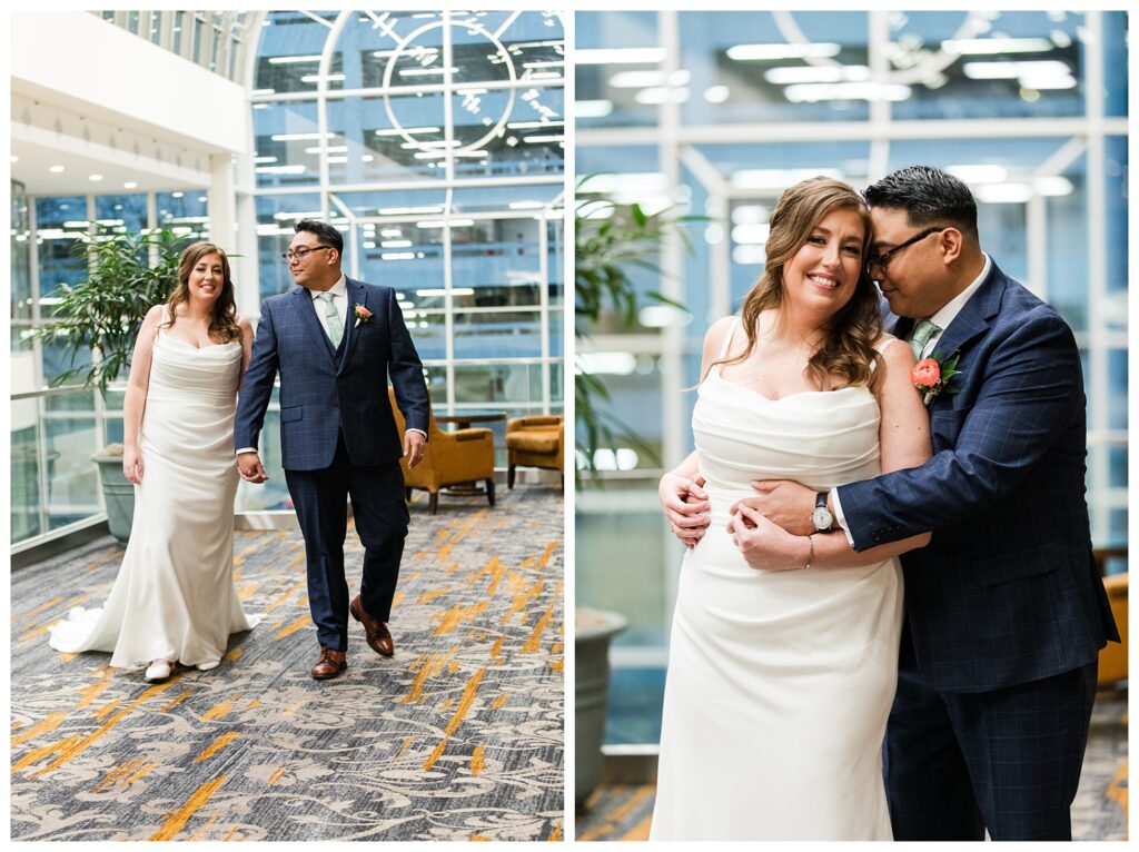 Laurie & Miguel are Married | Omni Hotel Richmond Virginia Wedding