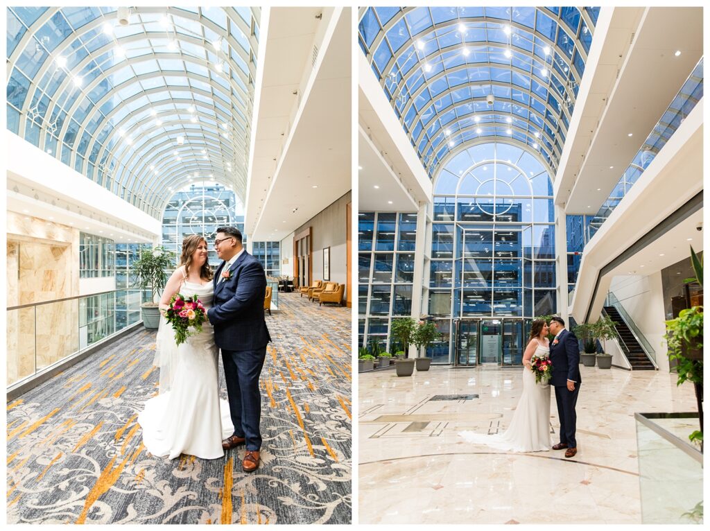 Laurie & Miguel are Married | Omni Hotel Richmond Virginia Wedding