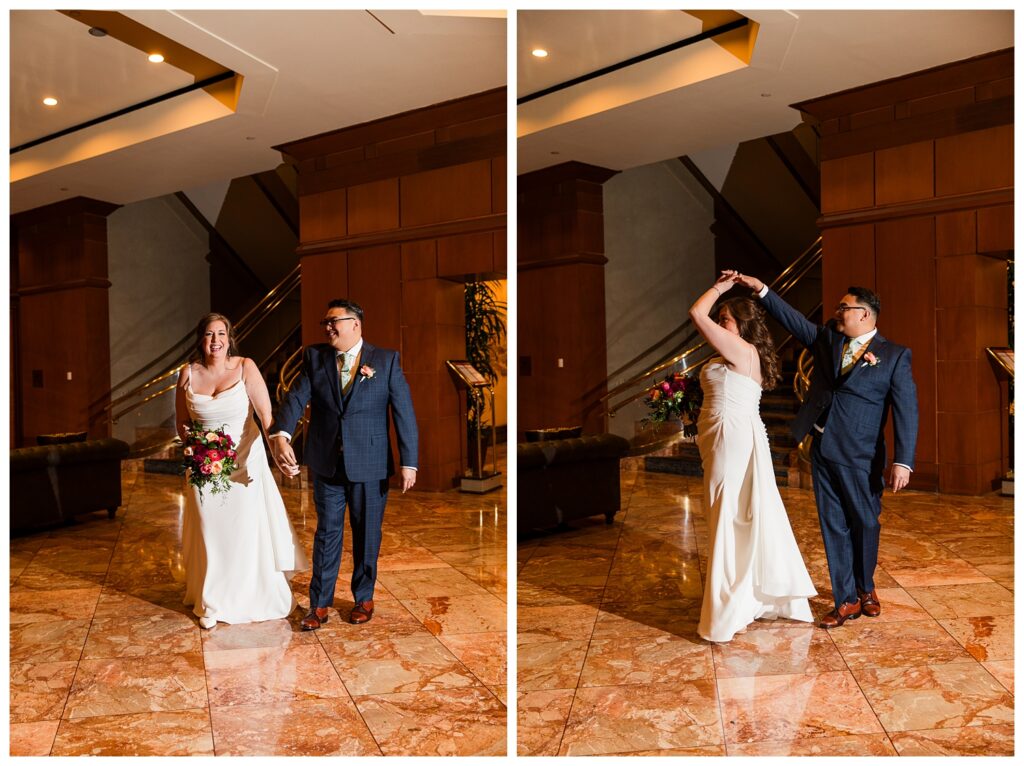 Laurie & Miguel are Married | Omni Hotel Richmond Virginia Wedding