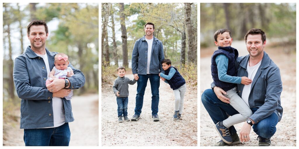 Rich, Danielle and kids | First Landing Family Portraits in Virginia Beach