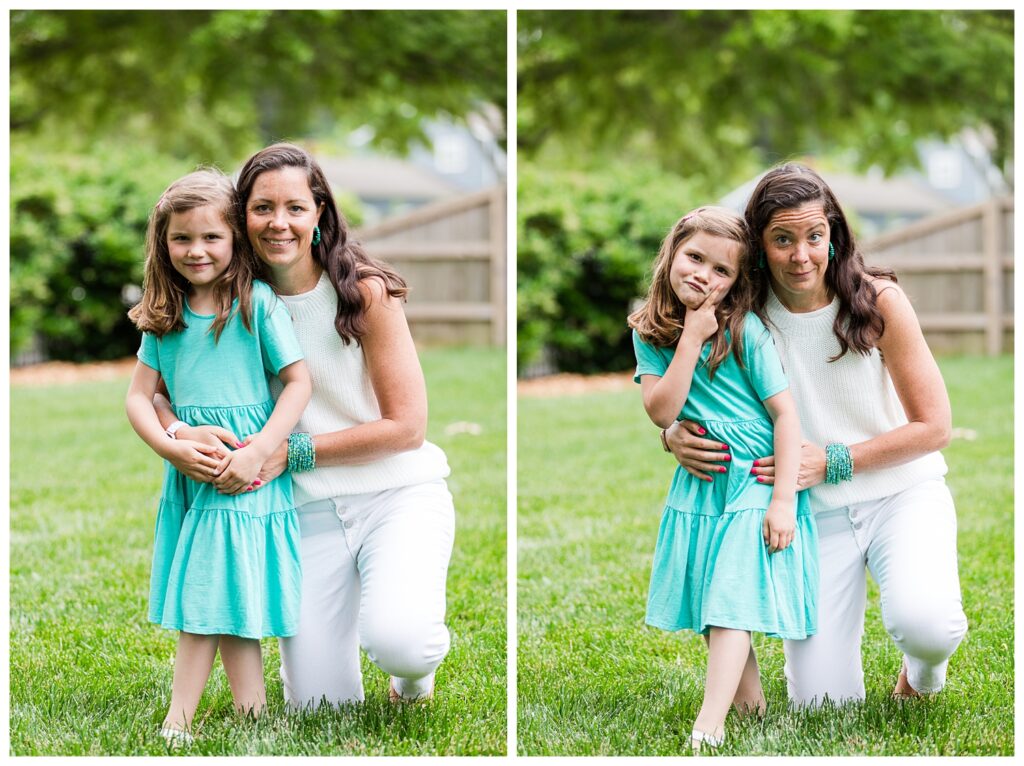 Lizzy, Ben and Family | Virginia Beach Family Backyard Portrait Session