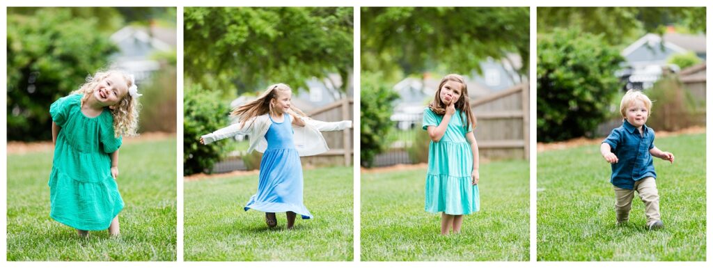 Lizzy, Ben and Family | Virginia Beach Family Backyard Portrait Session