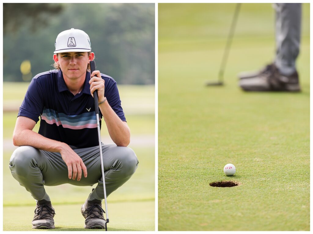 Keegan is a Senior | Sewells Point Golf Senior Portraits