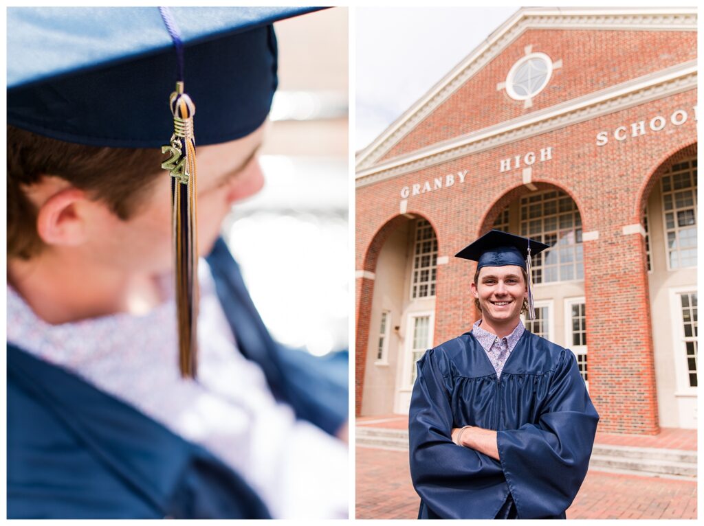 Keegan is a Senior | Sewells Point Golf Senior Portraits