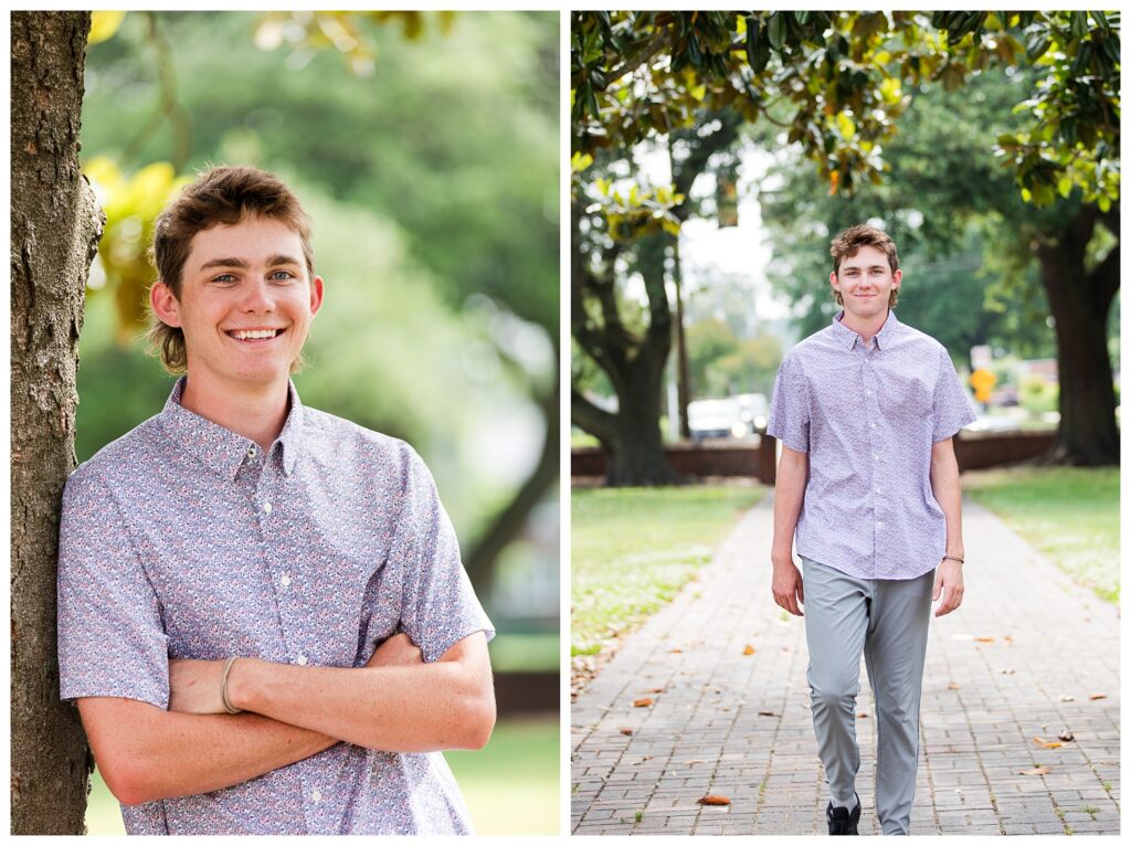 Keegan is a Senior | Sewells Point Golf Senior Portraits