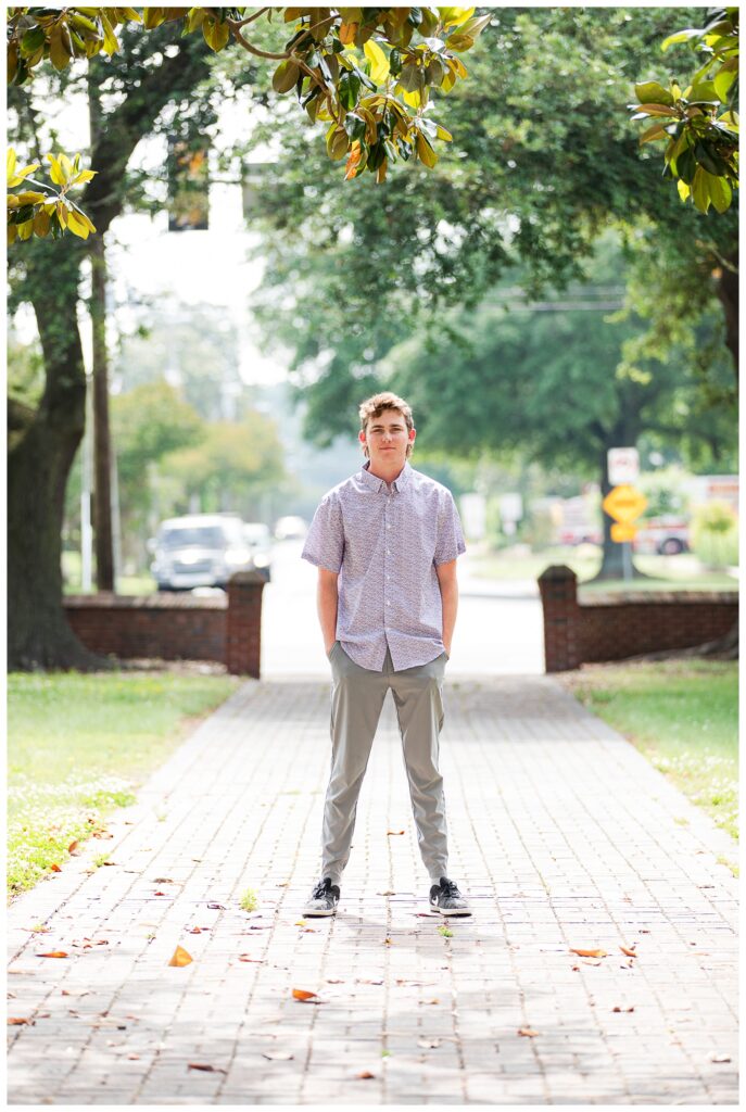 Keegan is a Senior | Sewells Point Golf Senior Portraits