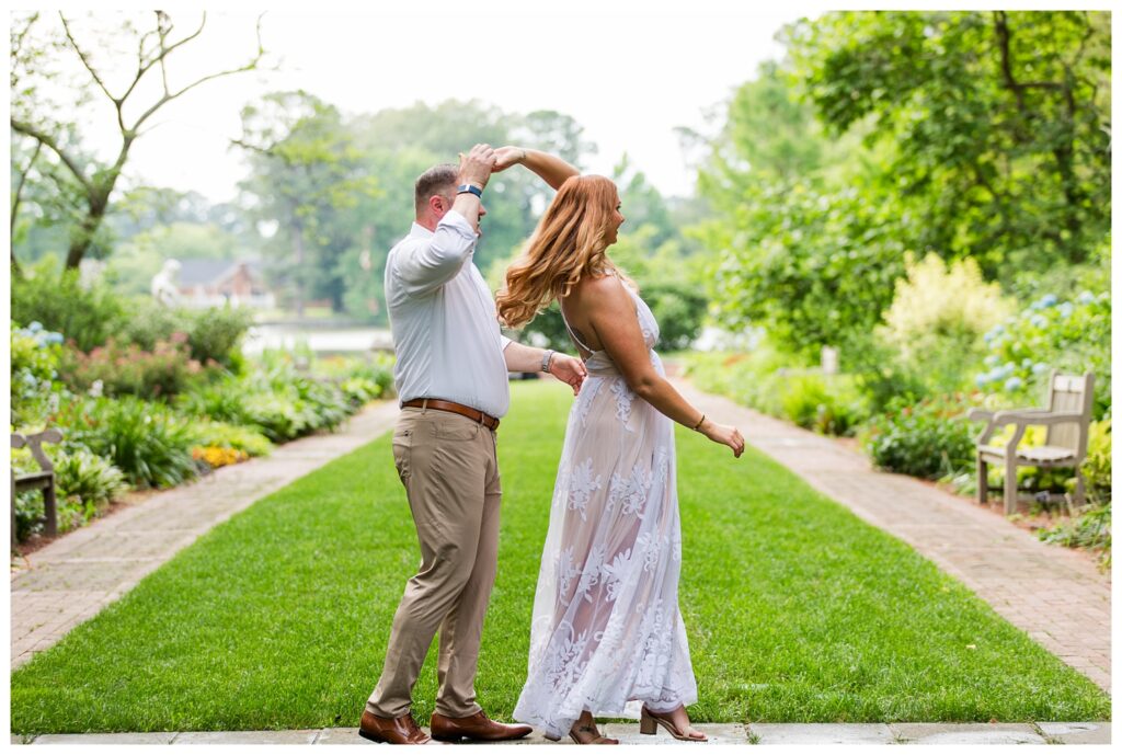 Ashleigh & Jon |Norfolk Botanical Garden Engagement