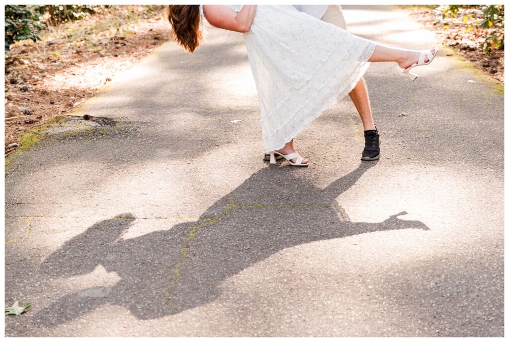 Alexis, Christian & Daisy | Norfolk Botanical Garden Engagement Session