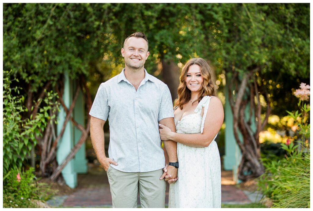 Alexis, Christian & Daisy | Norfolk Botanical Garden Engagement Session