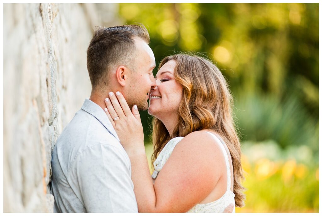 Alexis, Christian & Daisy | Norfolk Botanical Garden Engagement Session