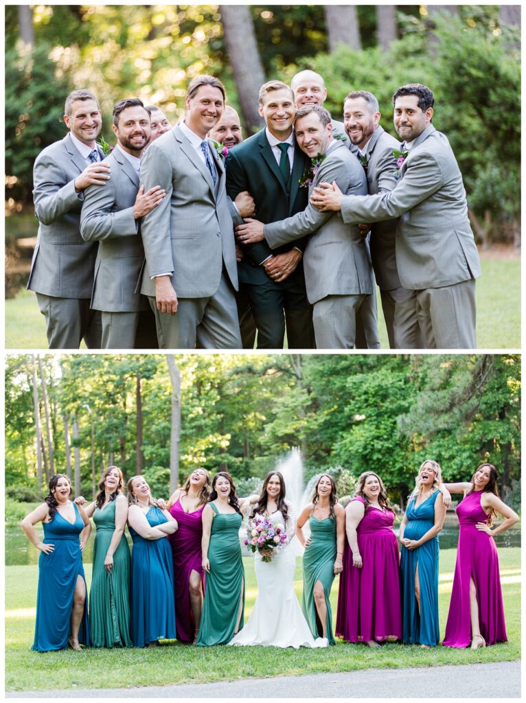 Tiff & Jake | Norfolk Botanical Gardens Wedding