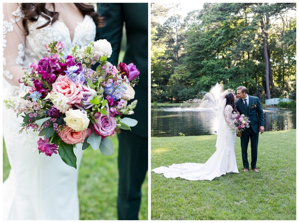 Tiff & Jake | Norfolk Botanical Gardens Wedding