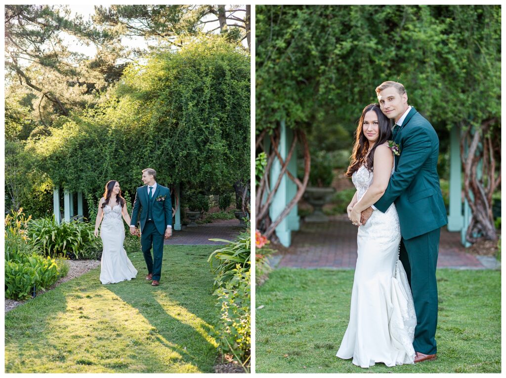 Tiff & Jake | Norfolk Botanical Gardens Wedding