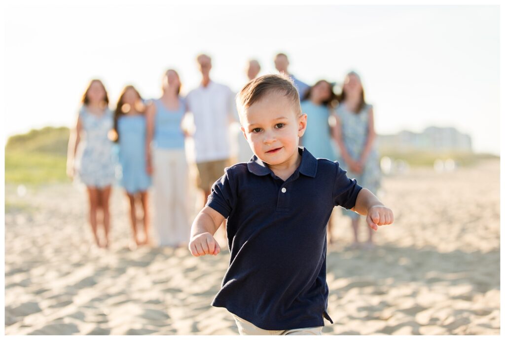 50th Wedding Anniversary | Sandbridge Virginia Beach Family Portrait Session