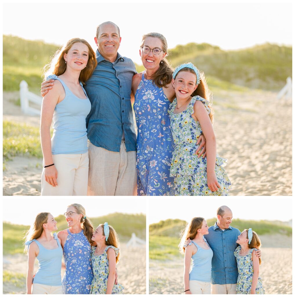 50th Wedding Anniversary | Sandbridge Virginia Beach Family Portrait Session