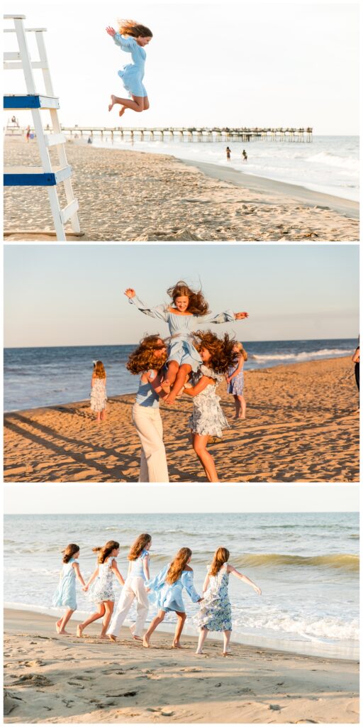 50th Wedding Anniversary | Sandbridge Virginia Beach Family Portrait Session