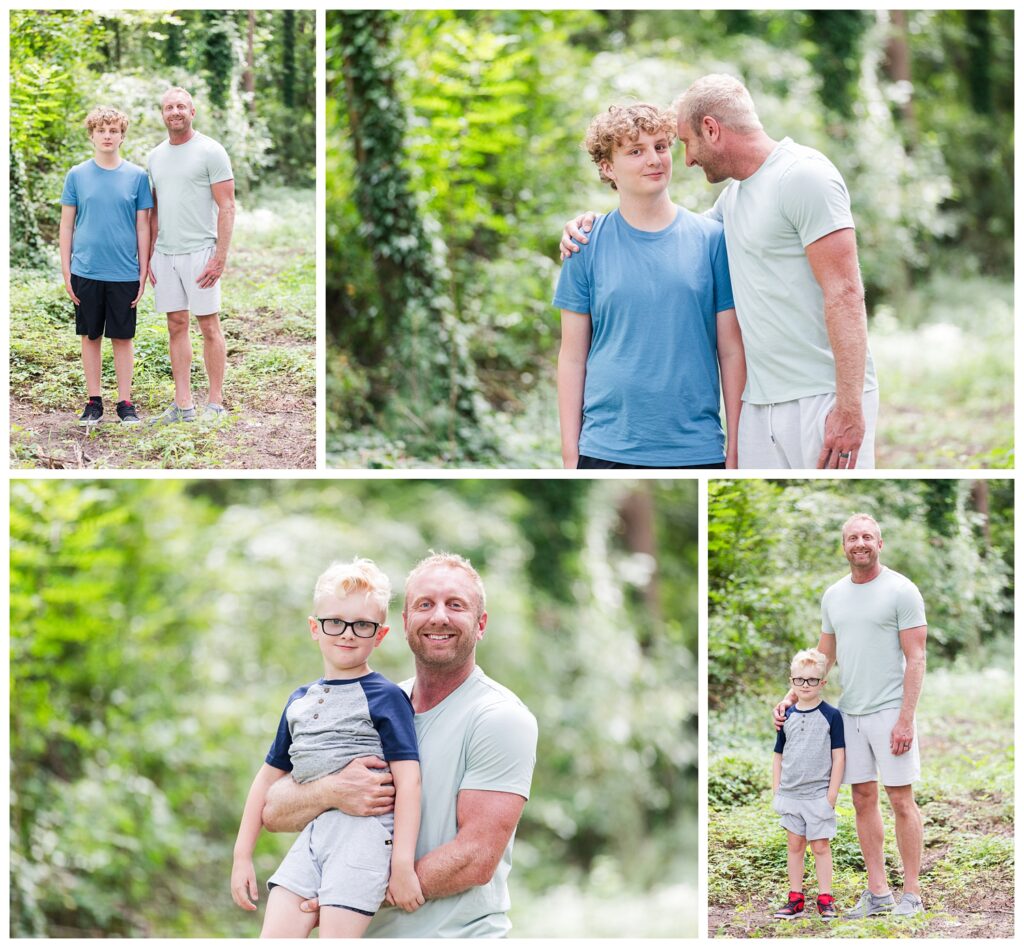 Sam, Chris, Wes & Ev | Deep Creek Lock Park Family Portraits