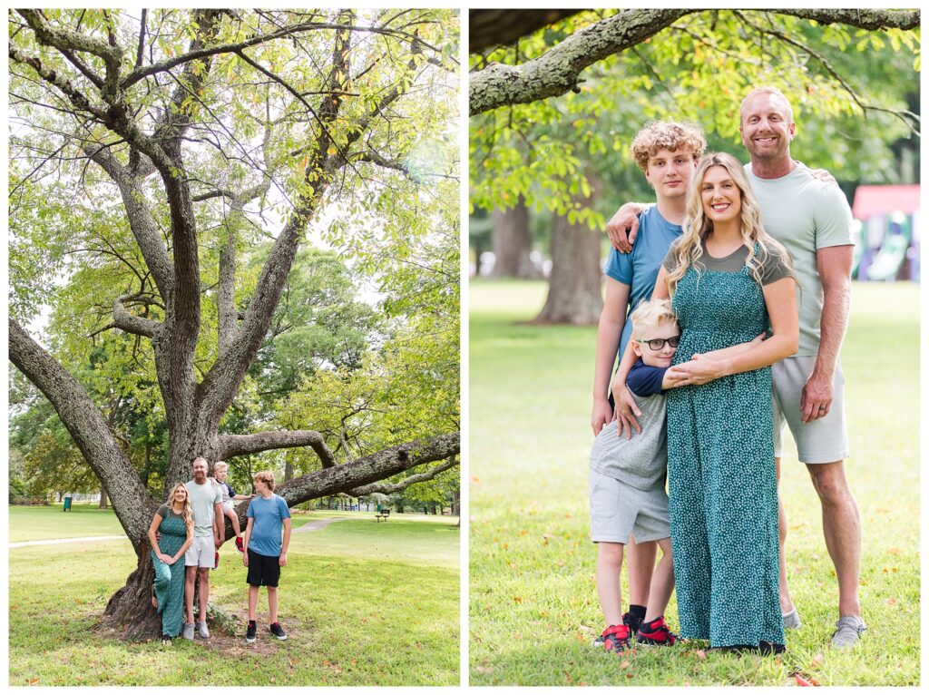 Sam, Chris, Wes & Ev | Deep Creek Lock Park Family Portraits