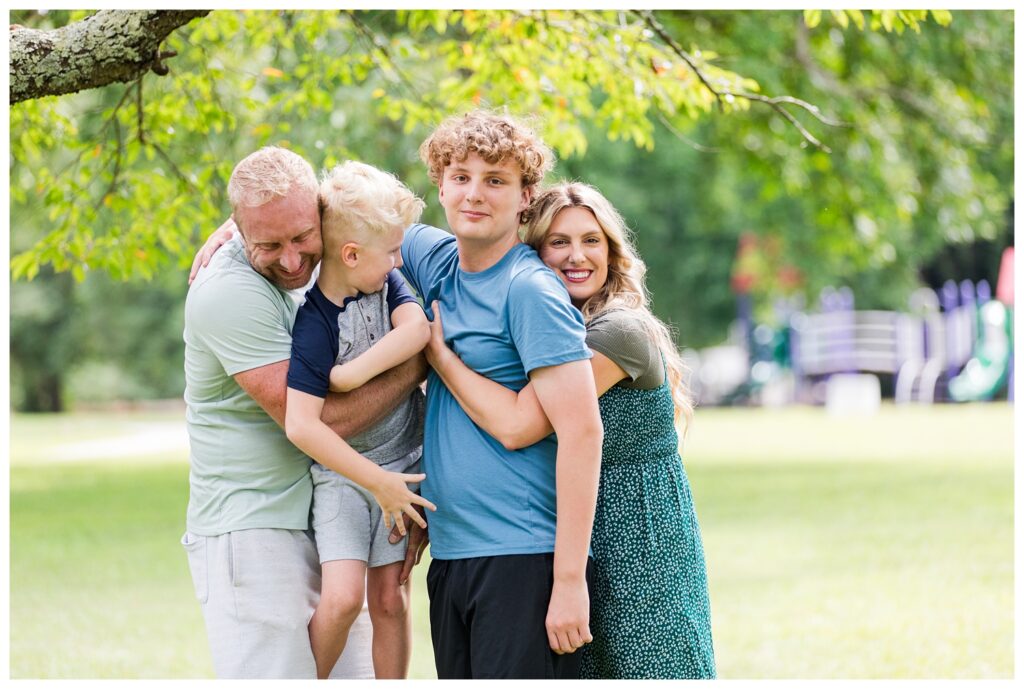 Sam, Chris, Wes & Ev | Deep Creek Lock Park Family Portraits