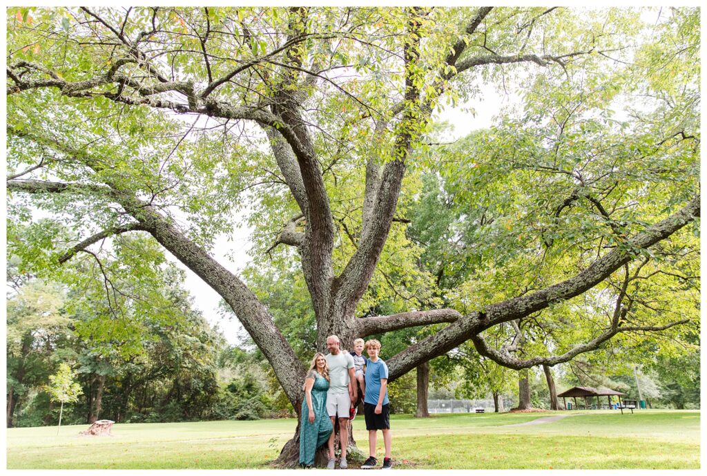 Sam, Chris, Wes & Ev | Deep Creek Lock Park Family Portraits