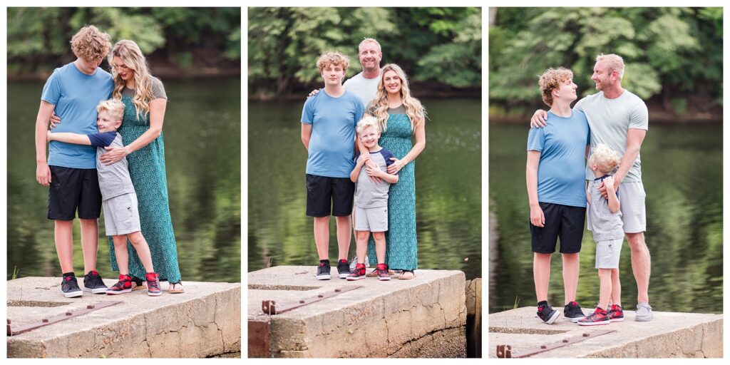 Sam, Chris, Wes & Ev | Deep Creek Lock Park Family Portraits