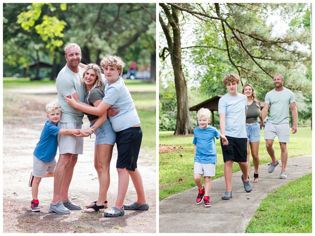 Sam, Chris, Wes & Ev | Deep Creek Lock Park Family Portraits