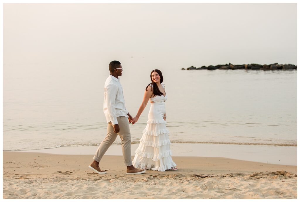 Harleigh & Charles | East Beach Norfolk Virginia Engagement session