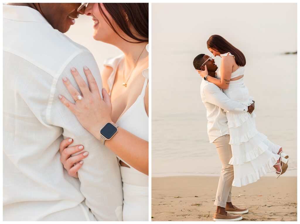 Harleigh & Charles | East Beach Norfolk Virginia Engagement session