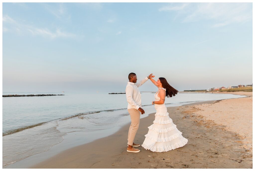 Harleigh & Charles | East Beach Norfolk Virginia Engagement session