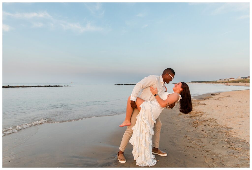 Harleigh & Charles | East Beach Norfolk Virginia Engagement session