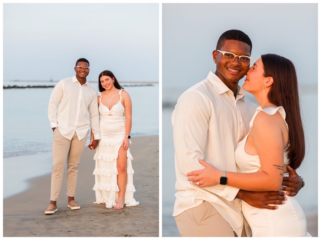 Harleigh & Charles | East Beach Norfolk Virginia Engagement session