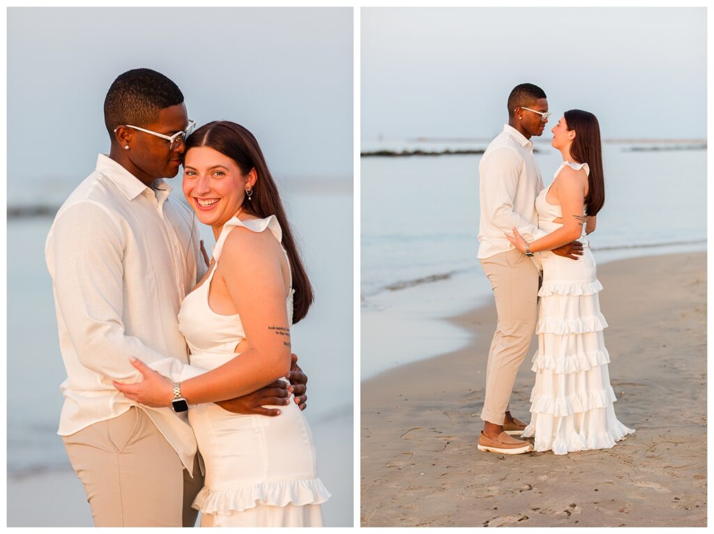 Harleigh & Charles | East Beach Norfolk Virginia Engagement session