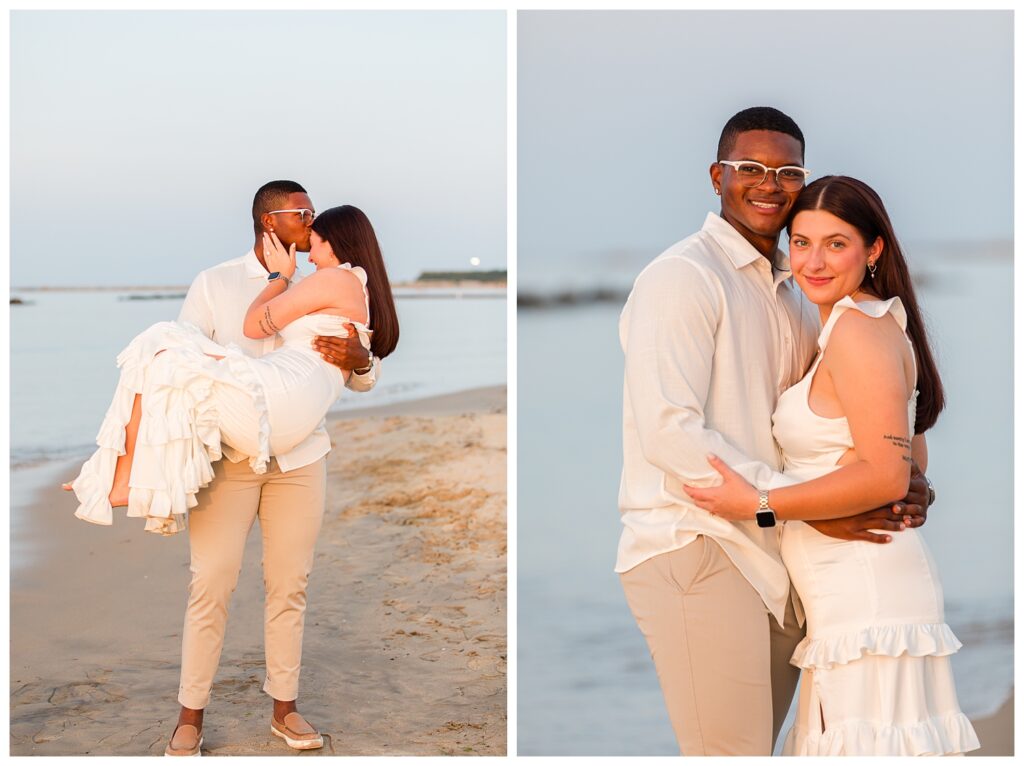 Harleigh & Charles | East Beach Norfolk Virginia Engagement session