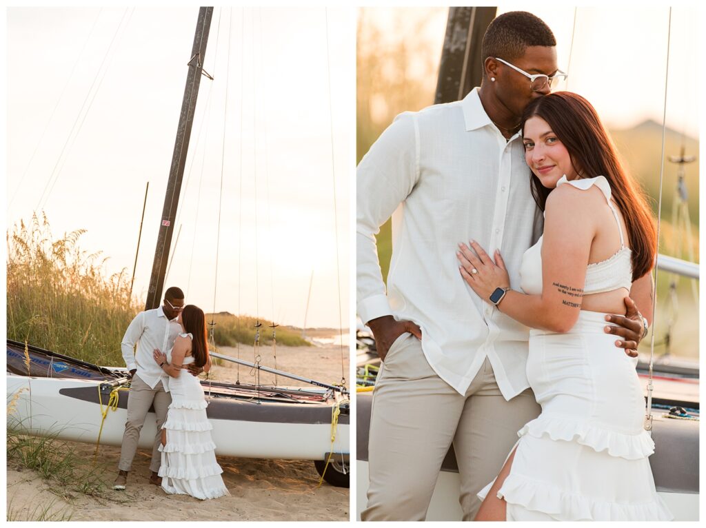 Harleigh & Charles | East Beach Norfolk Virginia Engagement session