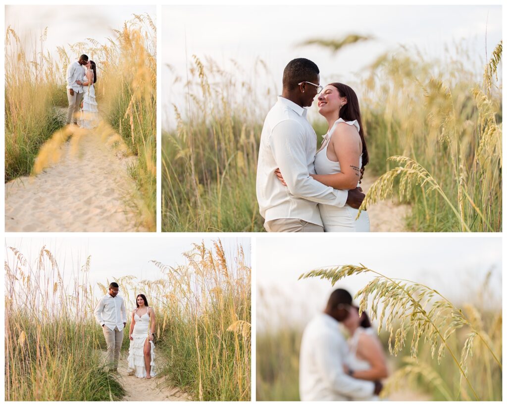 Harleigh & Charles | East Beach Norfolk Virginia Engagement session