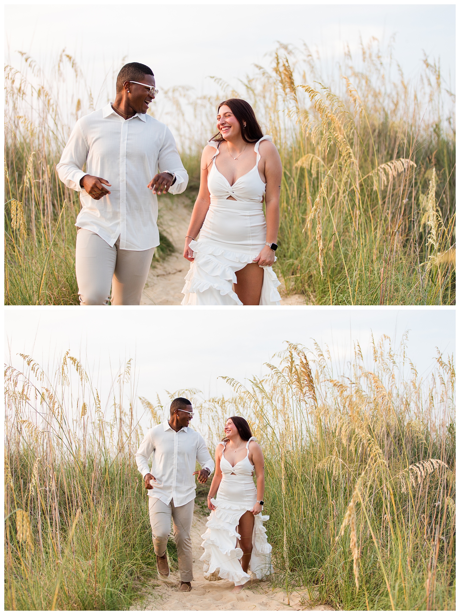 Harleigh & Charles | East Beach Norfolk Virginia Engagement session