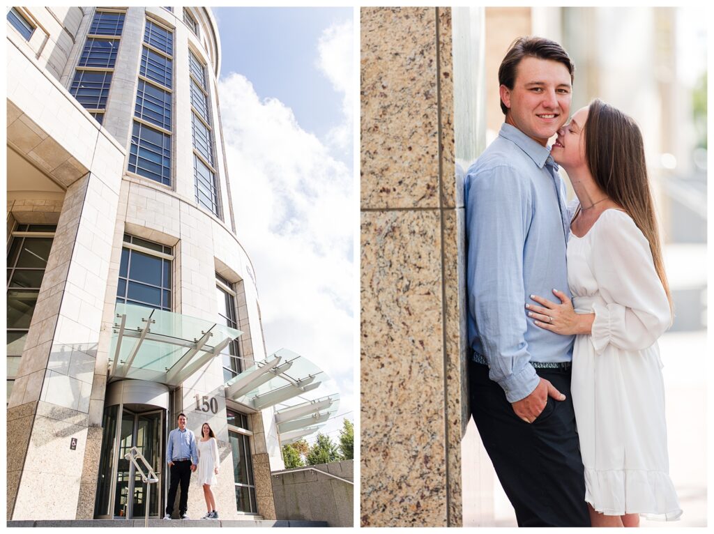 Aubrey & Myles | Downtown Norfolk Virginia Courthouse Elopement