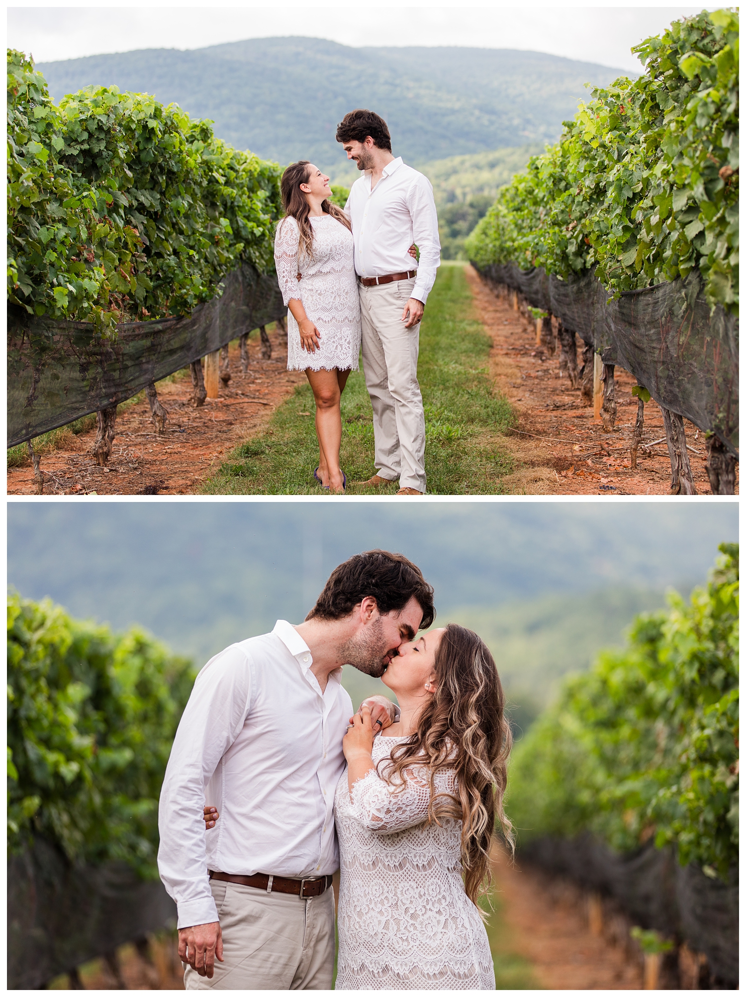 Ashley & Justins 10th Anniversary | Kings Family Vineyard Charlottesville Virginia