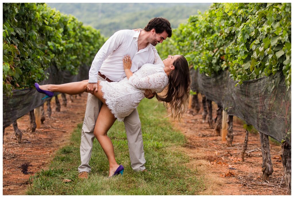 Ashley & Justins 10th Anniversary | Kings Family Vineyard Charlottesville Virginia