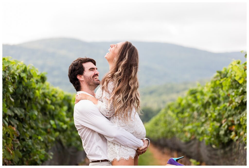 Ashley & Justins 10th Anniversary | Kings Family Vineyard Charlottesville Virginia