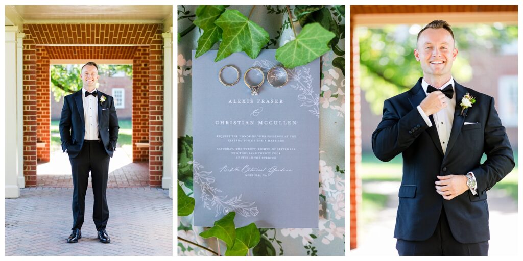 Alexis & Christian | Norfolk Botanical Gardens Wedding