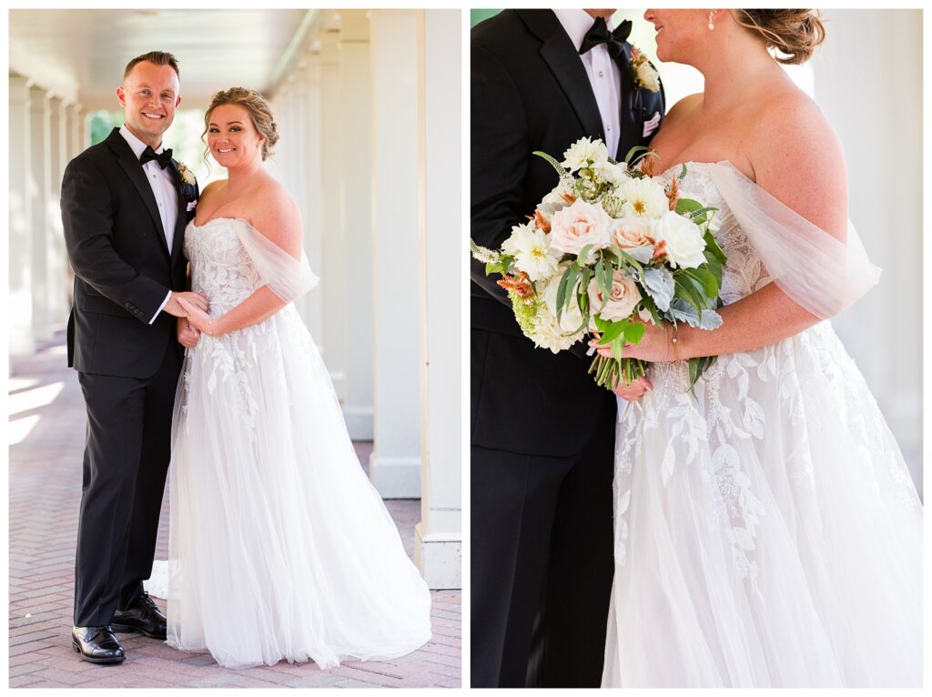 Alexis & Christian | Norfolk Botanical Gardens Wedding